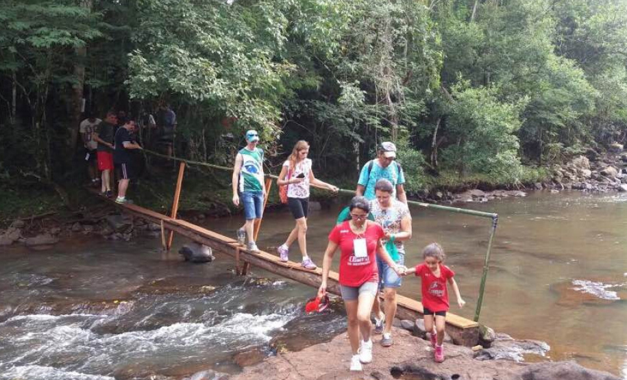Trajetos em meio à natureza, passando por propriedades rurais e destinos que muitas vezes fogem do radar dos turistas dão o tom das Caminhadas Internacionais na Natureza, que já têm 160 circuitos confirmados neste ano no Paraná.  Foto: Emater/Campo Mourão