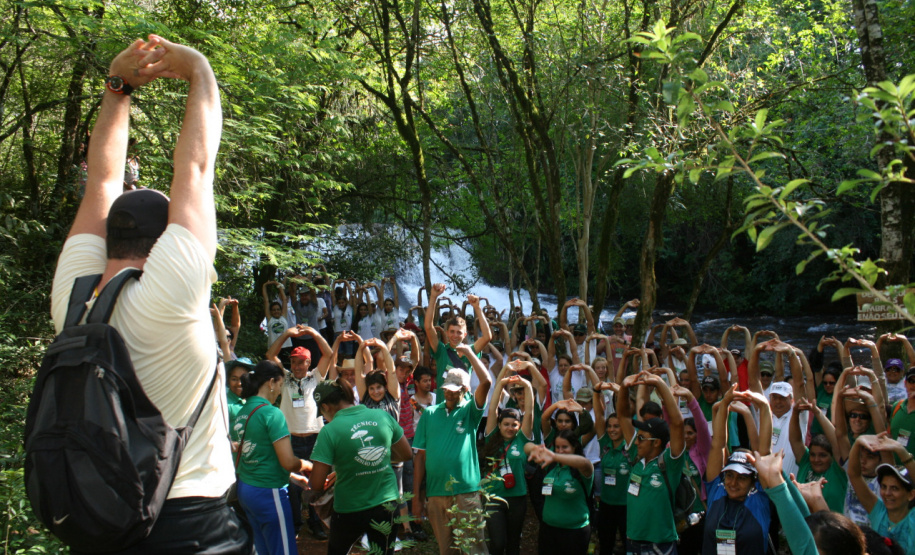 Trajetos em meio à natureza, passando por propriedades rurais e destinos que muitas vezes fogem do radar dos turistas dão o tom das Caminhadas Internacionais na Natureza, que já têm 160 circuitos confirmados neste ano no Paraná.  Foto: Emater/Campo Mourão