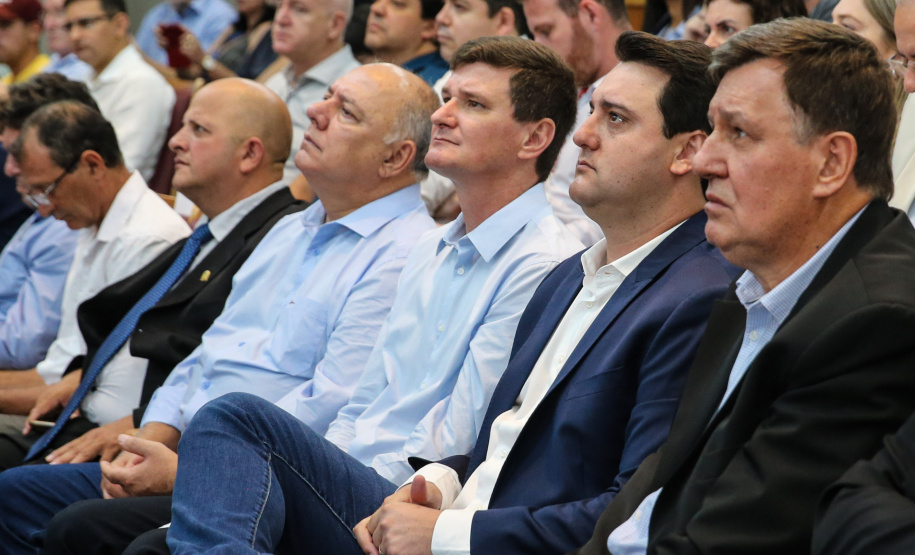 O Governador Carlos Massa Ratinho Junior lança nesta sexta-feira (17/01) o  projeto de transformação de subprodutos da agropecuária e da agroindústria em energias renováveis, no Biopark em Toledo. Serão implantadas uma usina de biometano (combustível veicular) e duas de geração de energia elétrica, a partir de dejetos suínos. Toledo, 17/01/2020 -  Foto: Geraldo Bubniak/AEN