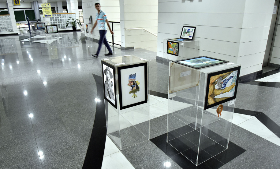 Mostra do Centro Juvenil de Artes está no Palácio das Araucárias. Foto: Kraw Penas/SECC