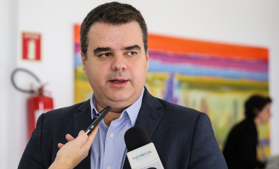 O Superintendente Pedagógico da Secretaria de Estado da Educação (Seed), Prof. Raph Gomes Alves -  Seminário Foco na Aprendizagem 2020  21/01/2020  -  Foto: Geraldo Bubniak/AEN