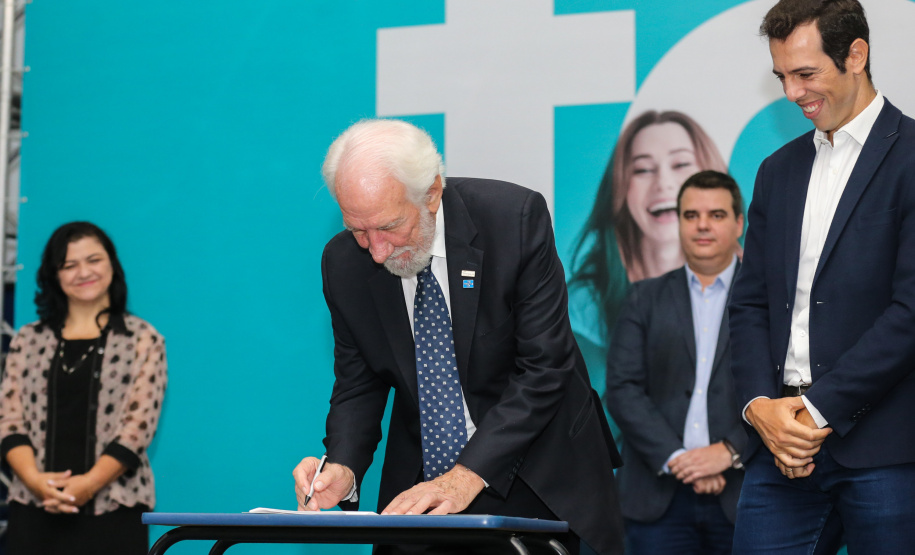 O vice-governador Darci Piana  no Seminário Foco na Aprendizagem 2020  21/01/2020  -  Foto: Geraldo Bubniak/AEN