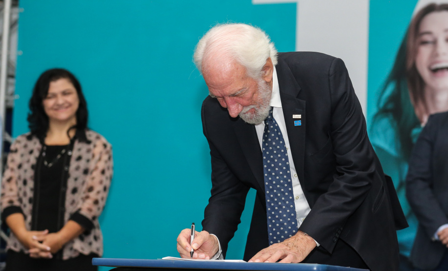 O vice-governador Darci Piana  no Seminário Foco na Aprendizagem 2020  21/01/2020  -  Foto: Geraldo Bubniak/AEN