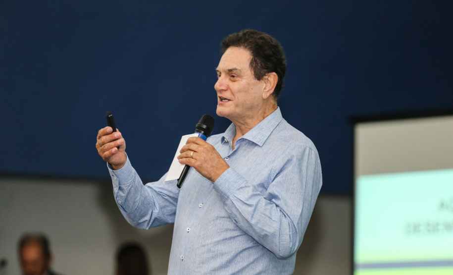 Diretor-Presidente da Fundepar,   José Maria Ferreira  no Seminário Foco na Aprendizagem 2020  21/01/2020  -  Foto: Geraldo Bubniak/AEN