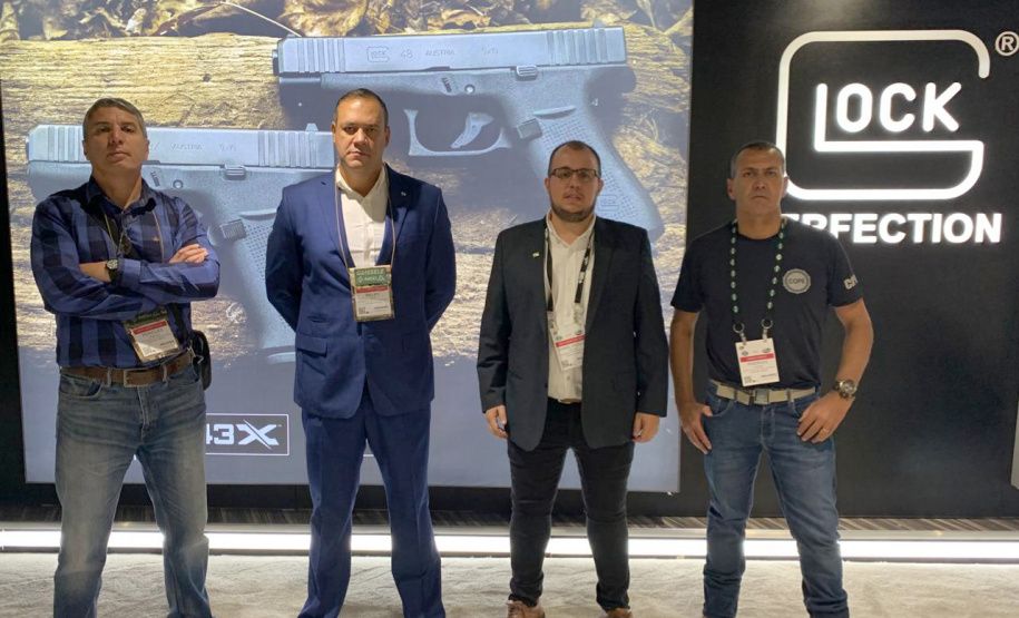 Forças de segurança do Paraná conhecem armamentos de ponta nos EUA. Foto: Divulgação