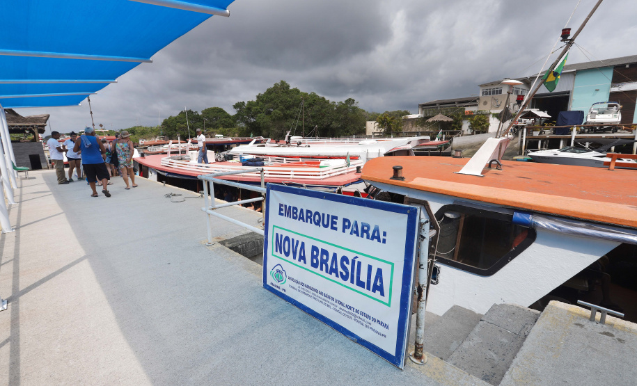 Pontal do Sul - Porto de embarque para as ilhas.Pontal do Paraná, 10-01-20.Foto: Arnaldo Alves / AEN.