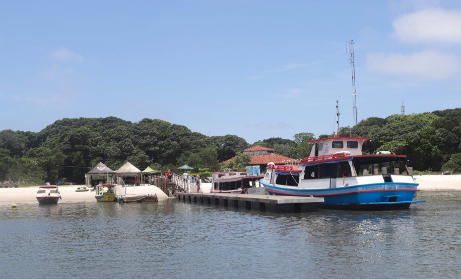 Ilha do Mel - Novo Trapiche.Paranaguá, 10-01-20.Foto: Arnaldo Alves / AEN.