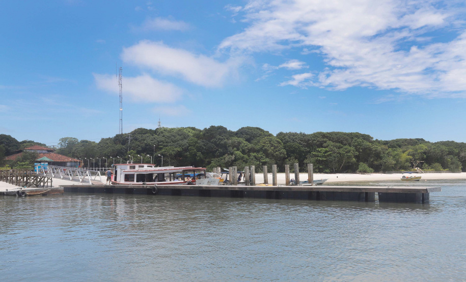 Ilha do Mel - Novo Trapiche.Paranaguá, 10-01-20.Foto: Arnaldo Alves / AEN.