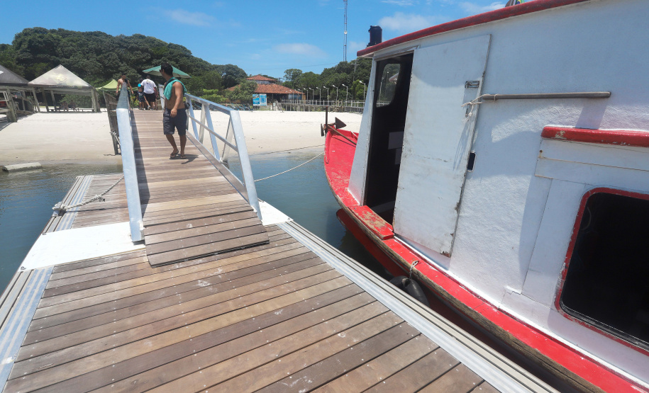 Ilha do Mel - Novo Trapiche.Paranaguá, 10-01-20.Foto: Arnaldo Alves / AEN.