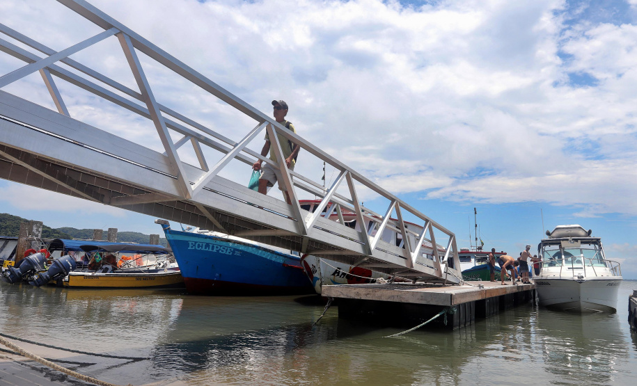 Ilha do Mel - Novo Trapiche.Paranaguá, 10-01-20.Foto: Arnaldo Alves / AEN.