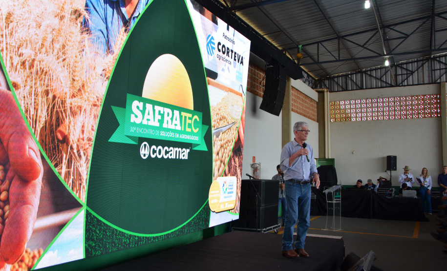Nesta quarta-feira (22), dois eventos, a Safratec, em Floresta, e o Superagro, em Londrina, foram acompanhados por integrantes do Governo do Estado.
Foto: Emater