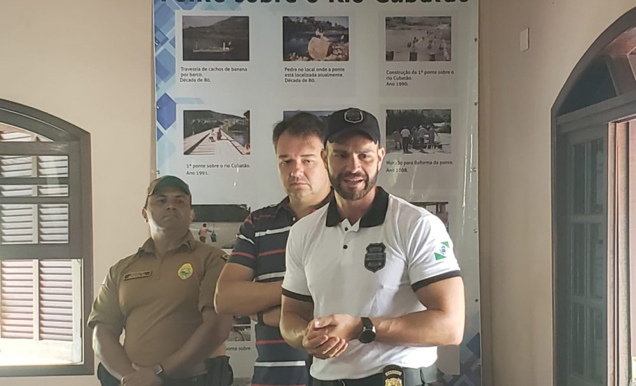 Polícia Civil participa de ação comunitária em Guaratuba. Foto: Polícia Civil