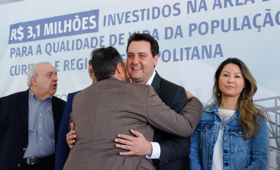 A primeira unidade de cuidados paliativos do Sul do Brasil com atendimento pelo Sistema Único de Saúde (SUS), o Hospice Erasto Gaertner, foi inaugurada nesta sexta-feira (24), em Curitiba, com a presença do governador Carlos Massa Ratinho Junior. Foto: Rodrigo Felix Leal