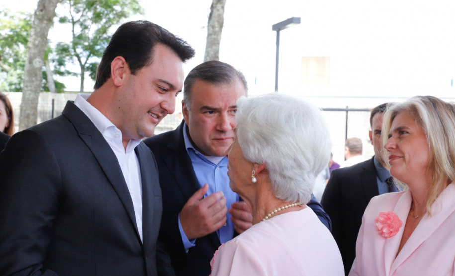 A primeira unidade de cuidados paliativos do Sul do Brasil com atendimento pelo Sistema Único de Saúde (SUS), o Hospice Erasto Gaertner, foi inaugurada nesta sexta-feira (24), em Curitiba, com a presença do governador Carlos Massa Ratinho Junior. Foto: Rodrigo Felix Leal