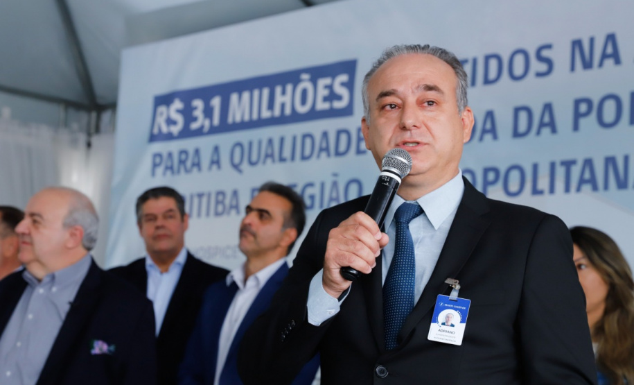 A primeira unidade de cuidados paliativos do Sul do Brasil com atendimento pelo Sistema Único de Saúde (SUS), o Hospice Erasto Gaertner, foi inaugurada nesta sexta-feira (24), em Curitiba, com a presença do governador Carlos Massa Ratinho Junior. Foto: Rodrigo Felix Leal/AEN