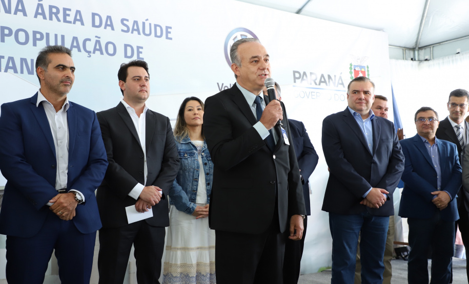 A primeira unidade de cuidados paliativos do Sul do Brasil com atendimento pelo Sistema Único de Saúde (SUS), o Hospice Erasto Gaertner, foi inaugurada nesta sexta-feira (24), em Curitiba, com a presença do governador Carlos Massa Ratinho Junior. Foto: José Fernando Ogura/AEN