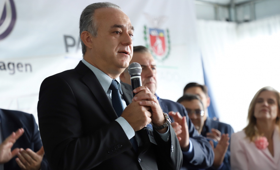 A primeira unidade de cuidados paliativos do Sul do Brasil com atendimento pelo Sistema Único de Saúde (SUS), o Hospice Erasto Gaertner, foi inaugurada nesta sexta-feira (24), em Curitiba, com a presença do governador Carlos Massa Ratinho Junior. Foto: José Fernando Ogura/AEN