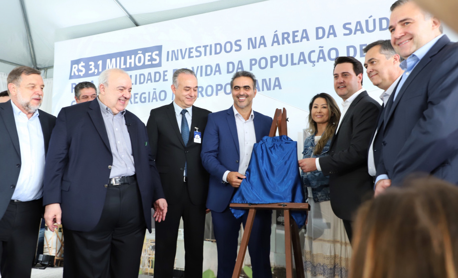 A primeira unidade de cuidados paliativos do Sul do Brasil com atendimento pelo Sistema Único de Saúde (SUS), o Hospice Erasto Gaertner, foi inaugurada nesta sexta-feira (24), em Curitiba, com a presença do governador Carlos Massa Ratinho Junior. Foto: José Fernando Ogura/AEN