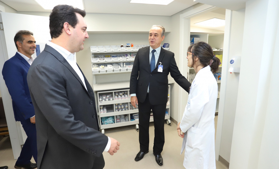 A primeira unidade de cuidados paliativos do Sul do Brasil com atendimento pelo Sistema Único de Saúde (SUS), o Hospice Erasto Gaertner, foi inaugurada nesta sexta-feira (24), em Curitiba, com a presença do governador Carlos Massa Ratinho Junior. Foto: José Fernando Ogura/AEN