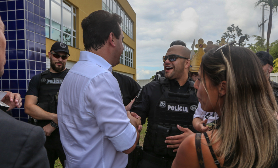O Governador Carlos Massa Ratinho Junior inaugura nesta sexta-feira (24) a Delegacia Cidadã de Paranaguá, no Litoral. O novo prédio conta com toda estrutura adequada para atendimento ao público, com sala de plantão, investigação, cartório e demais departamentos administrativos. Os investimentos ultrapassam R$ 5 milhões.Paranaguá, 24/01/2020 -  Foto: Geraldo Bubniak/AEN