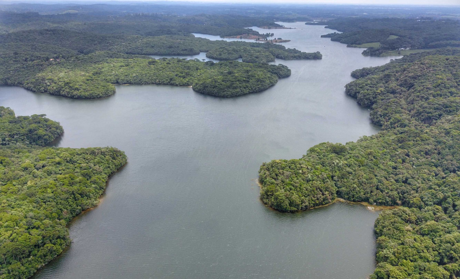 A cidade de Piraquara guarda uma riqueza incalculável para boa parte da população da Região Metropolitana de Curitiba: a sua principal fonte de água ou os chamados Mananciais da Serra. Eles são parte de uma Área de Preservação Ambiental (APA) e compõem o Parque Estadual Pico do Marumbi e o Roteiro Caminho Trentino de Piraquara, que são atrações especiais e pouco conhecidas do verão paranaense. Foto: José Fernando Ogura/AEN