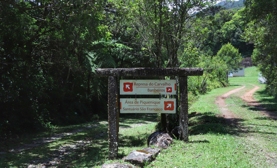 A cidade de Piraquara guarda uma riqueza incalculável para boa parte da população da Região Metropolitana de Curitiba: a sua principal fonte de água ou os chamados Mananciais da Serra. Eles são parte de uma Área de Preservação Ambiental (APA) e compõem o Parque Estadual Pico do Marumbi e o Roteiro Caminho Trentino de Piraquara, que são atrações especiais e pouco conhecidas do verão paranaense. Foto: José Fernando Ogura/AEN