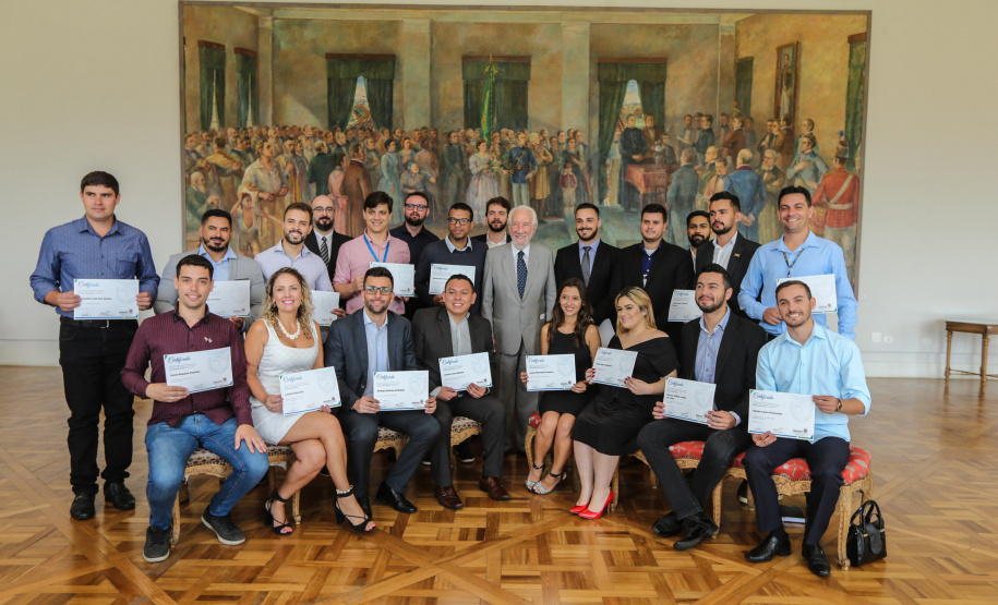 Posse Conselho Juventude O vice governador Darci Piana empossa nesta terça-feira (28),membros do Conselho Estadual da Juventude. O CEJUV é um órgão colegiado de caráter consultivo, vinculado à Casa Civil por meio da assessoria especial para políticas públicas de juventude (AEJ), sendo composto por representantes da sociedade civil e do poder público com reconhecida atuação na defesa e promoção dos direitos da juventude. Curitiba, 28/01/2020 - Foto: Geraldo Bubniak/AEN
