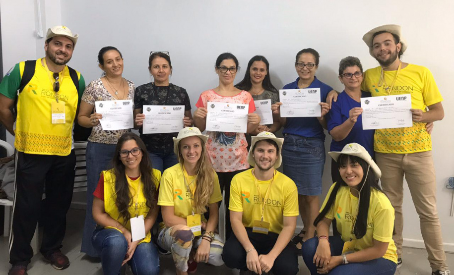 Uenp realiza ações de cidadania pelo Projeto Rondon. Foto:SETI