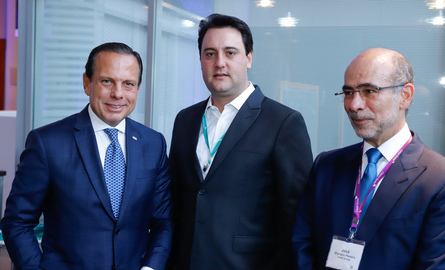 O governador Carlos Massa Ratinho Junior apresentou nesta terça-feira (28) a investidores brasileiros e estrangeiros reunidos pelo banco Credit Suisse os principais programas do Estado e as conquistas econômicas alcançadas em 2019. Ele participou do painel “Os Desafios dos Estados Brasileiros”, na 2020 Latin America Investment Conference, em São Paulo.