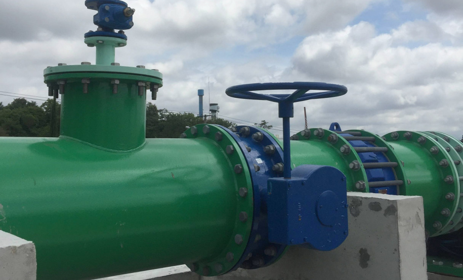 Novas estruturas irão melhorar sistema de distribuição de água em Curitiba
Foto: Sanepar