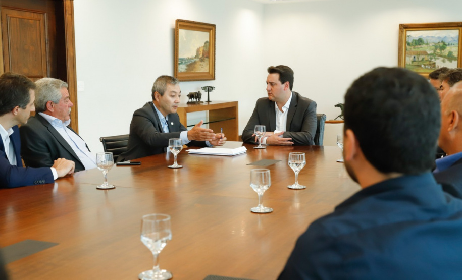 Projeto prevê a duplicação de aproximadamente seis quilômetros da rodovia, entre o posto da Polícia Rodoviária Federal (PRF) e o trevo do distrito de São João do Oeste. Projeto executivo será doado pela Associação Comercial e Industrial de Cascavel (ACIC).
Foto: Rodrigo Felix Leal