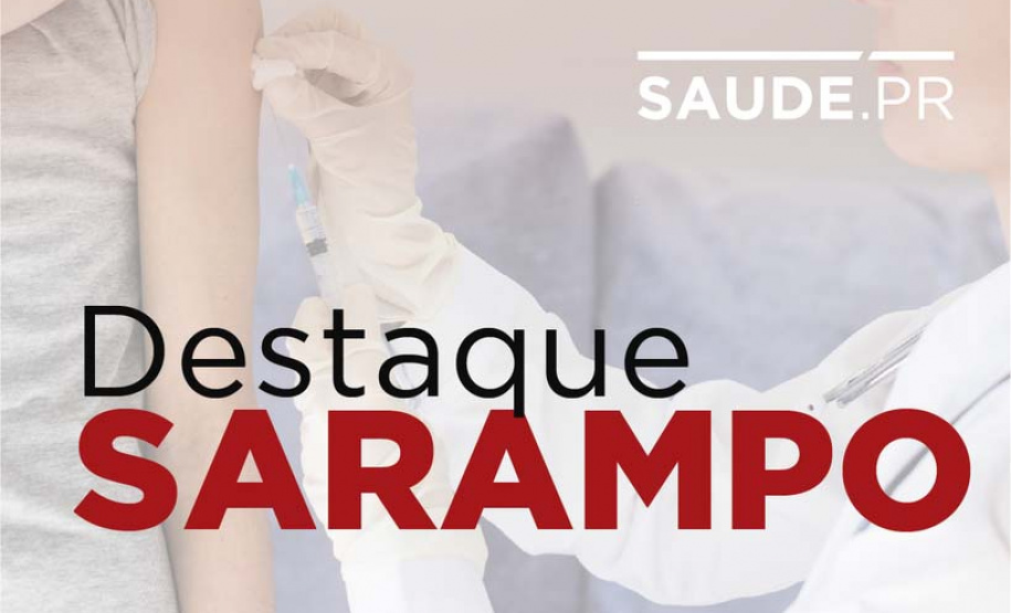 Saúde confirma mais de 800 casos de sarampo no Estado