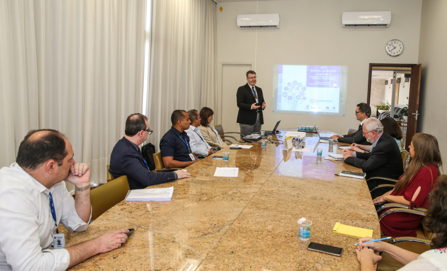 SGT SGT - SIstema de Gestão Tributária - Apresentação à Missão Supervisão e Identificação - Banco Mundial por Marlon Jorge Liebel - Inspetor geral de Arrecadação. 31/01/2020 - Foto: Geraldo Bubniak/AEN
