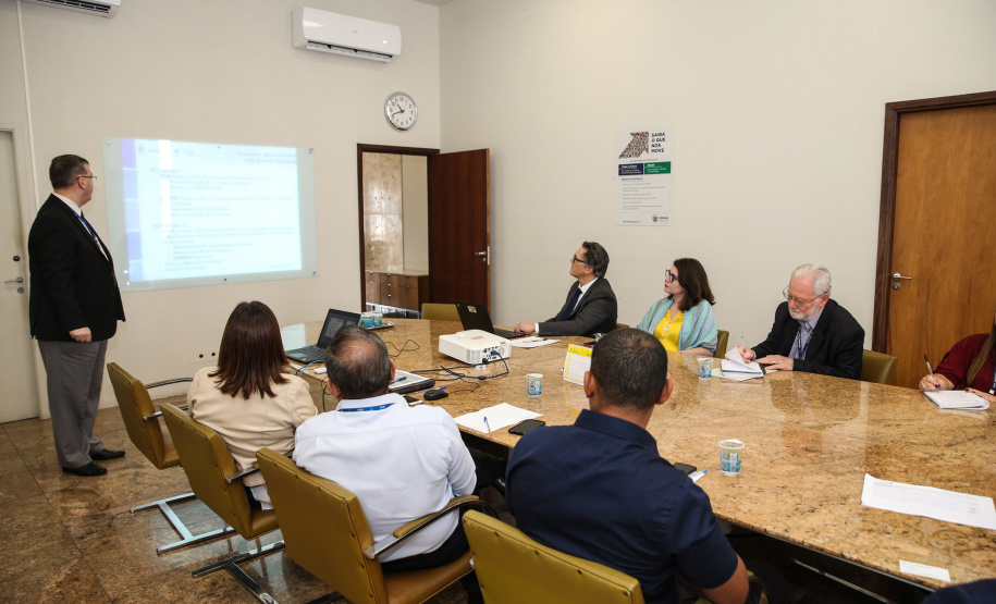 SGT SGT - SIstema de Gestão Tributária - Apresentação à Missão Supervisão e Identificação - Banco Mundial por Marlon Jorge Liebel - Inspetor geral de Arrecadação. 31/01/2020 - Foto: Geraldo Bubniak/AEN