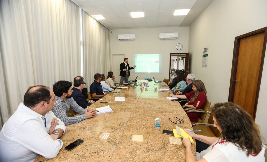 SGT SGT - SIstema de Gestão Tributária - Apresentação à Missão Supervisão e Identificação - Banco Mundial por Marlon Jorge Liebel - Inspetor geral de Arrecadação. 31/01/2020 - Foto: Geraldo Bubniak/AEN