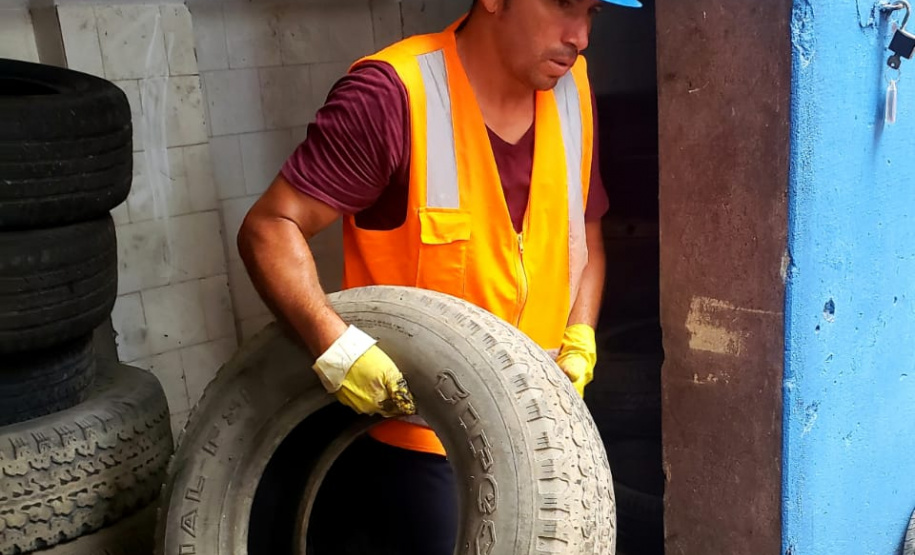 Empresa pública tem agenda de fiscalização e limpeza contra o mosquito Ades Aegypti, transmissor da dengue, zika, chikungunya e febre amarela.
Foto: Pierpaolo Nota/APPA