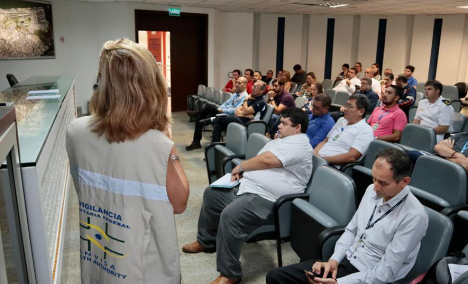 Portos do Paraná realizou reuniões com Anvisa, Marinha, Regional de Saúde, Samu, Hospital Regional do Litoral, empresas, armadores e operadores portuários, sobre o novo coronavirus. Foi ressalta importância dos planos de contingência e da articulação entre órgãos para o enfrentamento da doença. Foto Claudio Neves / Portos do Paraná