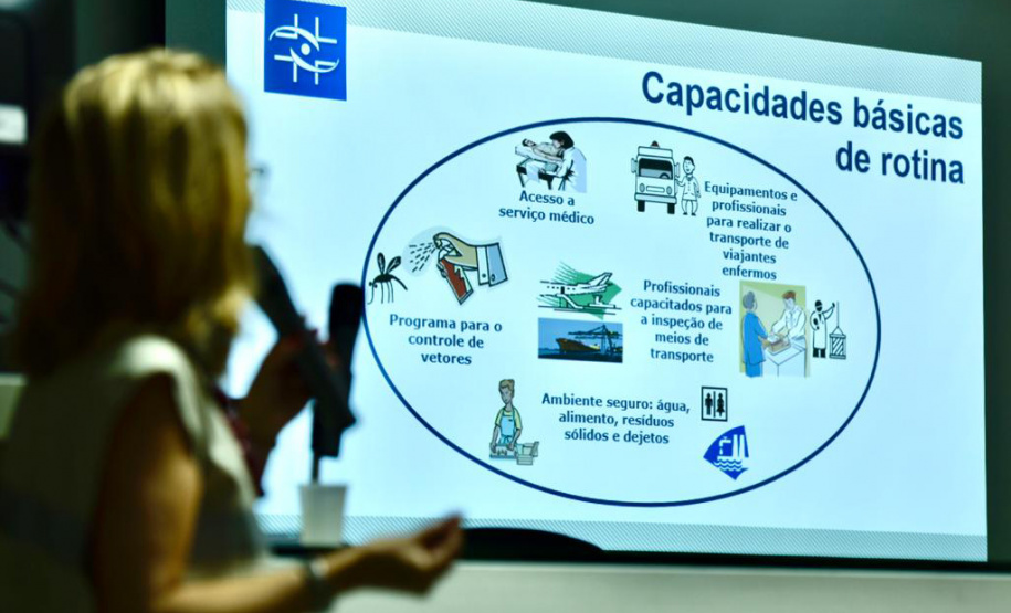 Portos do Paraná realizou reuniões com Anvisa, Marinha, Regional de Saúde, Samu, Hospital Regional do Litoral, empresas, armadores e operadores portuários, sobre o novo coronavirus. Foi ressalta importância dos planos de contingência e da articulação entre órgãos para o enfrentamento da doença. Foto Claudio Neves / Portos do Paraná