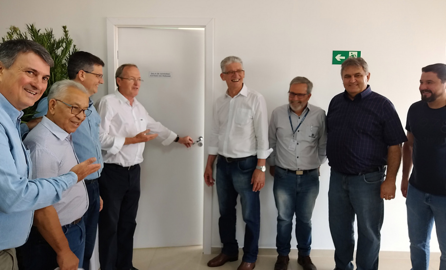 Secretário da Agricultura apresentou os passos dados pelo Estado nos últimos anos para a conquista de novos mercados mundiais. Ele também fez histórico dos avanços do Paraná nesta área, nos últimos anos. Foto: Evandro Fadel/SEAB