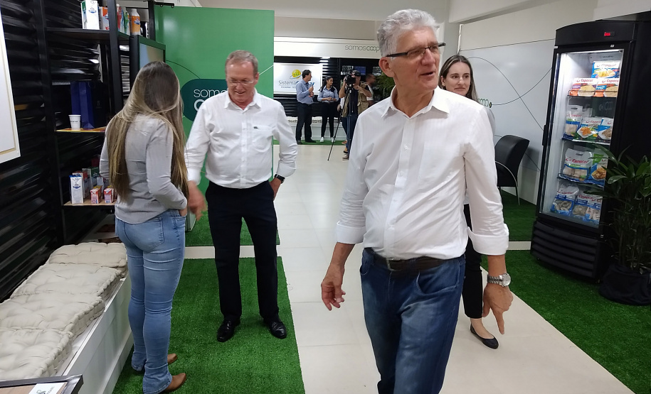 Secretário da Agricultura apresentou os passos dados pelo Estado nos últimos anos para a conquista de novos mercados mundiais. Ele também fez histórico dos avanços do Paraná nesta área, nos últimos anos. Foto: Evandro Fadel/SEAB