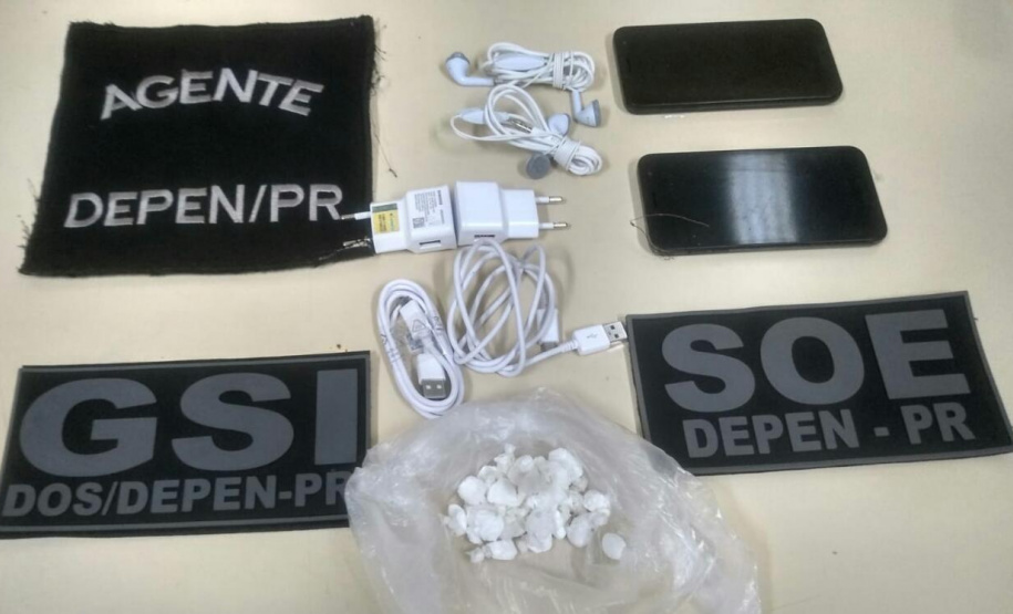 A regional de Maringá do Departamento Penitenciário do Paraná (Depen) divulgou, na tarde desta segunda-feira (03/02), o balanço das operações, prisões e apreensões realizadas nas 42 unidades penais subordinadas à coordenação da região noroeste em todo o ano de 2019. Foto: DEPEN