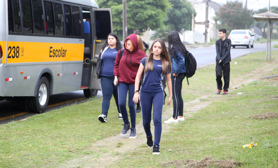 Volta às aulas Colegio Estadual São Paulo Apóstolo.Uberaba. FOTO: ARI DIAS/AEN