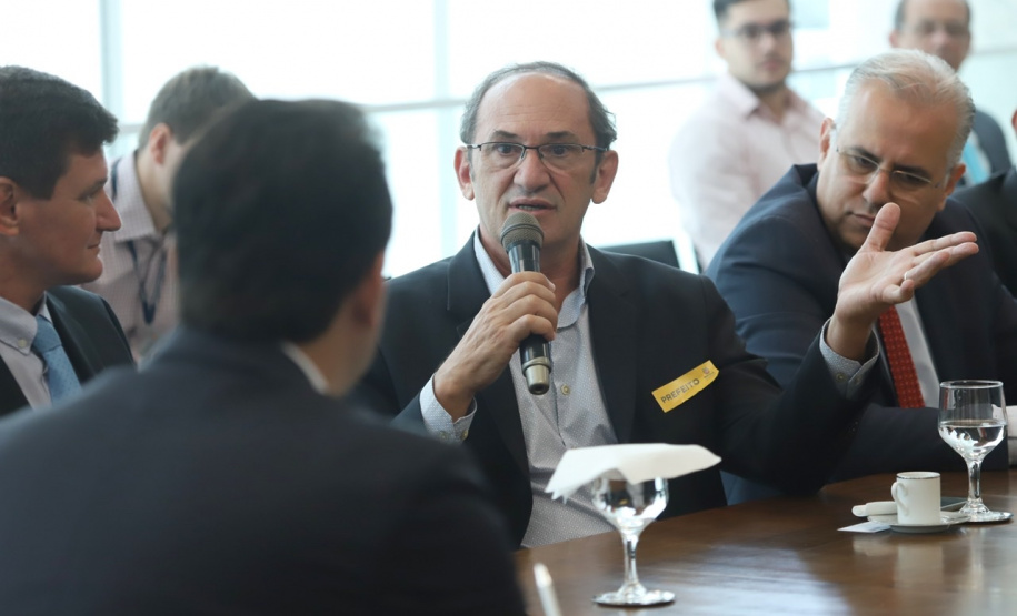 A empresa de medicamentos Prati-Donaduzzi confirmou nesta quarta-feira (5), em evento com o governador Carlos Massa Ratinho Junior, no Palácio Iguaçu, investimentos de R$ 650 milhões nos próximos três anos na ampliação da sua planta em Toledo, no Oeste do Paraná. - Curitiba, 05/02/2020 - Foto: José Fernando Ogura/AEN