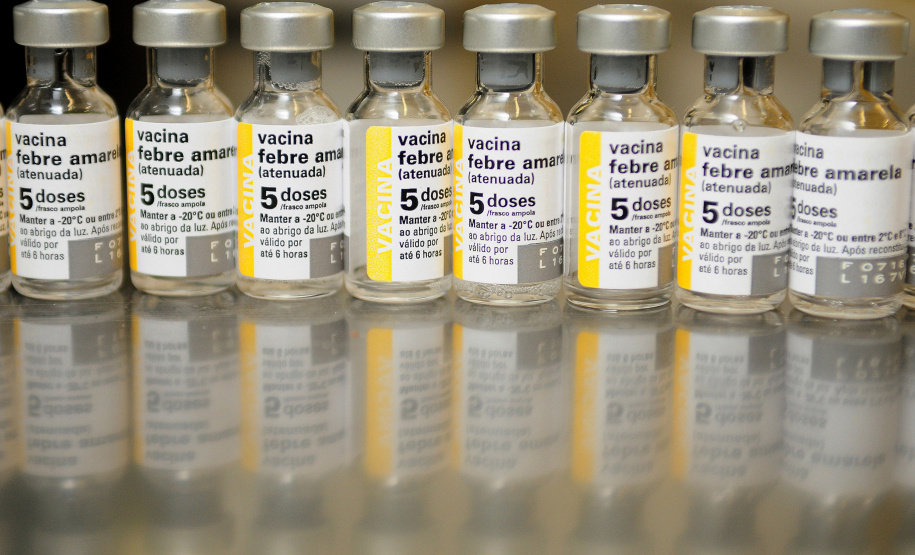 A Secretaria de Estado da Saúde (Sesa) reforça o alerta à população paranaense sobre a importância da vacinação contra a febre amarela. O novo boletim da doença, divulgado pela pasta nesta quarta-feira (5), aponta duas novas epizootias no Paraná, nos municípios de Araucária e Piên. Andre Borges/Agência Brasília/Divulgação