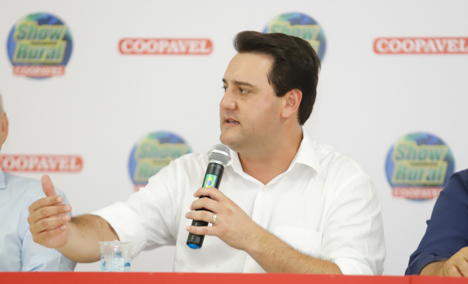 Trevo Cataratas, duplicação na BR-277 e aumento da capacidade de escoamento da Ferroeste vão mudar a realidade de Cascavel e região. Anúncios foram feitos nesta quarta-feira (05) no Show Rural Coopavel.
Foto: Rodrigo Felix Leal