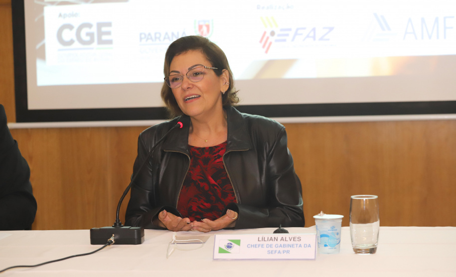 A Escola Fazendária (Efaz) da Secretaria da Fazenda do Paraná realiza o Seminário Gestão de Riscos: Desafios e Oportunidades no Setor Público, em parceria com a Procuradoria-Geral do Paraná. N/F: representando o secretário da Fazenda do Paraná,
Curitiba, 05-02-20.
Foto: Arnaldo Alves / AEN.