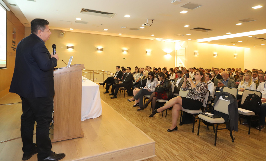 A Escola Fazendária (Efaz) da Secretaria da Fazenda do Paraná realiza o Seminário Gestão de Riscos: Desafios e Oportunidades no Setor Público, em parceria com a Procuradoria-Geral do Paraná.
Curitiba, 05-02-20.
Foto: Arnaldo Alves / AEN.