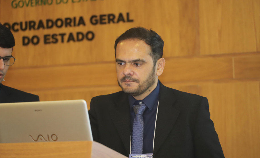 A Escola Fazendária (Efaz) da Secretaria da Fazenda do Paraná realiza o Seminário Gestão de Riscos: Desafios e Oportunidades no Setor Público, em parceria com a Procuradoria-Geral do Paraná.
Curitiba, 05-02-20.
Foto: Arnaldo Alves / AEN.