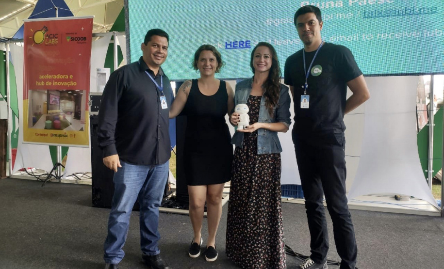 Esse e mais 16 projetos inovadores foram apresentados no Pitch Day Celepar.
Foto: Divulgação/Celepar