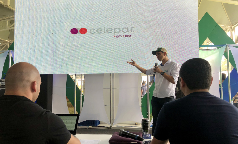 Esse e mais 16 projetos inovadores foram apresentados no Pitch Day Celepar.
Foto: Divulgação/Celepar